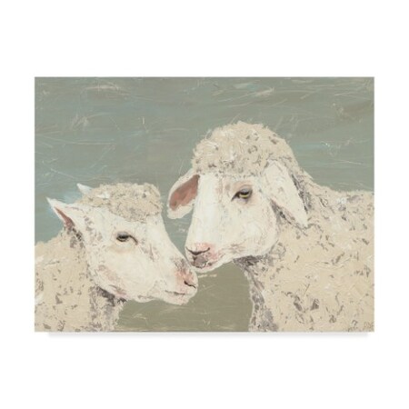 Jade Reynolds 'Sweet Lambs Ii' Canvas Art,18x24